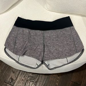 Lululemon Speed Up shorts barely worn size 8 tall